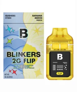 Gushers | Banana Mochi Blinkers Flip Dual Chamber Disposable 2G