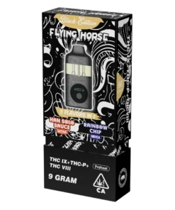 Han Solo Sauce | Rainbow Chip Flying Horse Black Edition Disposable 9G