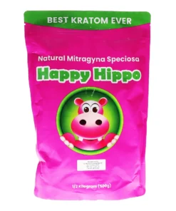 Happy Hippo Red Hot Hippo Elite Red Vein Maeng Da Kratom Powder 500g