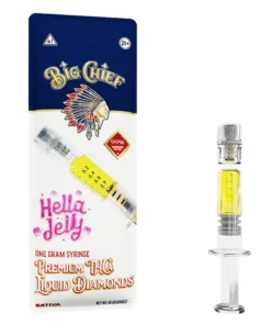 Hella Jelly Big Chief Syringe Premium THCA Liquid Diamond 1G