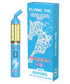 Himalayan OG Flying Horse THC Waka Waka Blend Disposable 6000MG