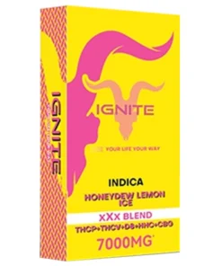 Honeydew Lemon Ice Ignite XXX Blend Disposable 7000mg