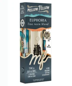 I-95 Kush Mellow Fellow Euphoria Live Resin Blend Disposable 1ml