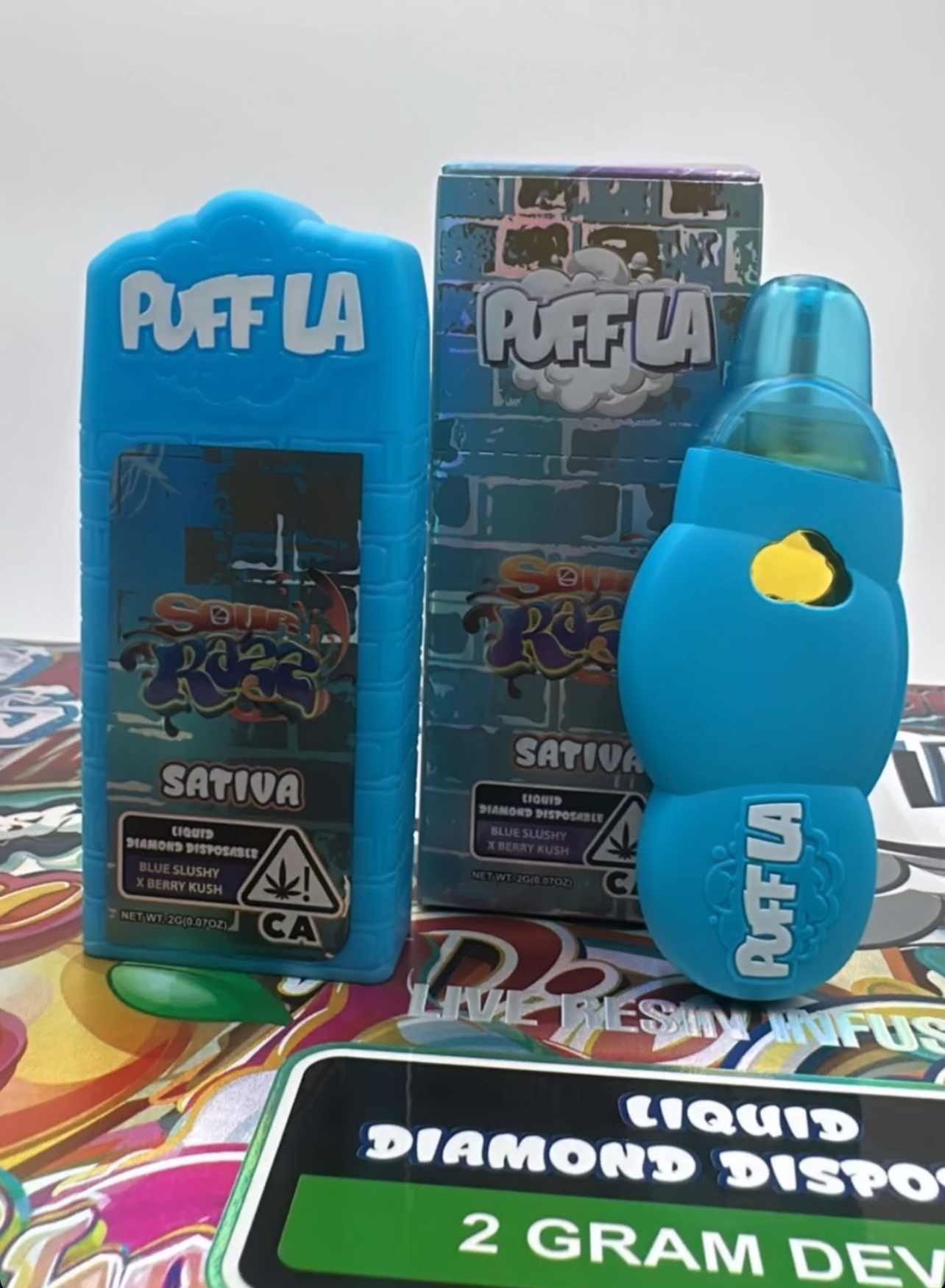 Buy 2g puff la disposable liquid diamond Online – ZAZA Dispo