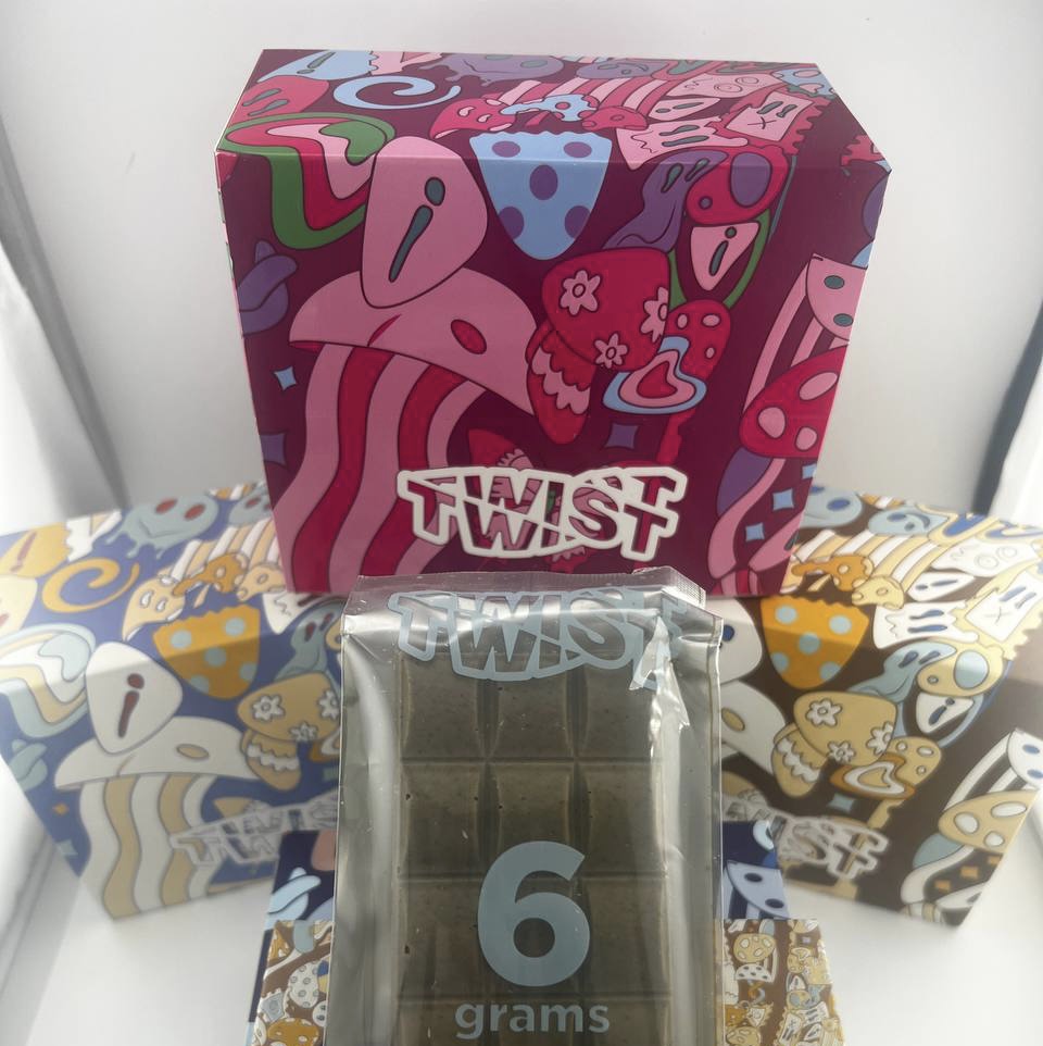 TWIST CHOCOLATE BAR | 6 G twist chocolate bar – OFFICIAL ZAZA DISPOSABLE