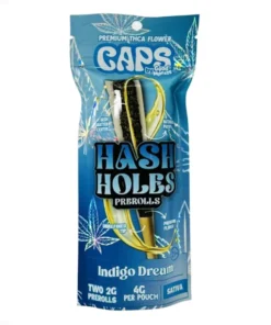 Indigo Dream Caps Hash Holes Pre-Rolls 2ct