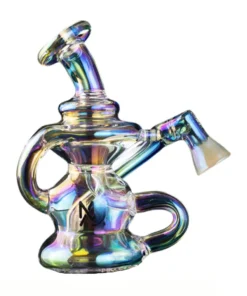 MJ Arsenal Hydra Iridescent Mini Dab Rig