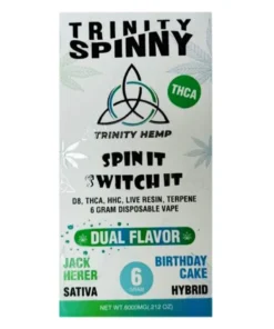 Alternative view of Jack Herer | Birthday Cake Trinity Spinny Dual Flavor THCA Vape 6G