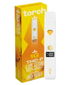 Jack Herer Torch THC-P Live Resin Disposable 1G