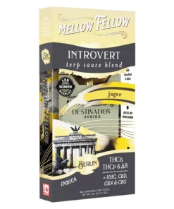 Jager Mellow Fellow Introvert Terp Sauce Berlin Blend Vape 5ML