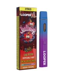 Jealousy Looper XL THC-A+THC-B+THC-P Live Resin Disposable Vape 3G