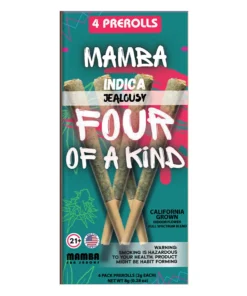 Jealousy Mamba Four Of A Kind Full Spectrum Blend Pre-Roll 4ct 8G