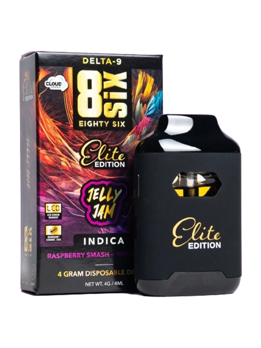 Jelly Jam 8SIX Elite Edition Delta 9 4G Disposable