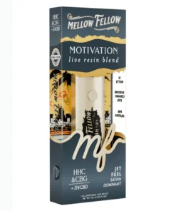 Jet Fuel Mellow Fellow Motivation Live Resin Blend Disposable 1ml