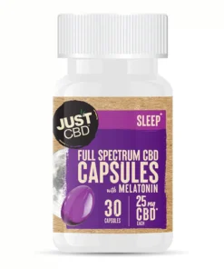 Just CBD Full Spectrum CBD Gel Capsules with Melatonin