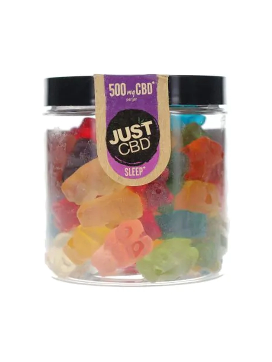 Just CBD Nighttime Melatonin Sleep Bear Gummies 500mg