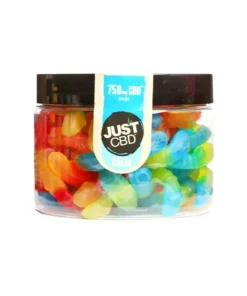 Just CBD Sugar Free Worm Gummies 750mg