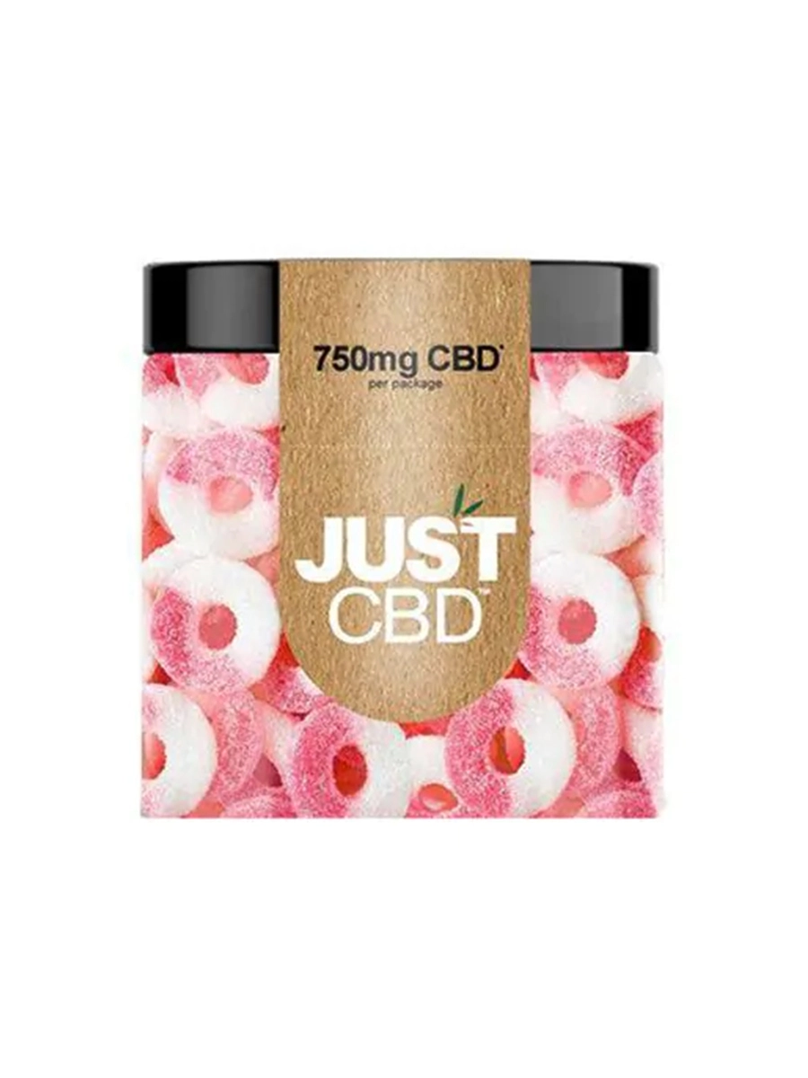 Just CBD Watermelon Rings Gummies 750mg