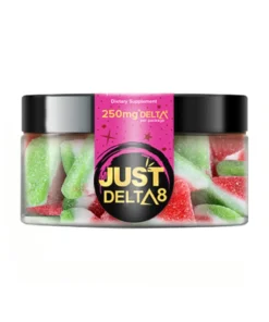 Just Delta 8 Watermelon Gummies 250mg
