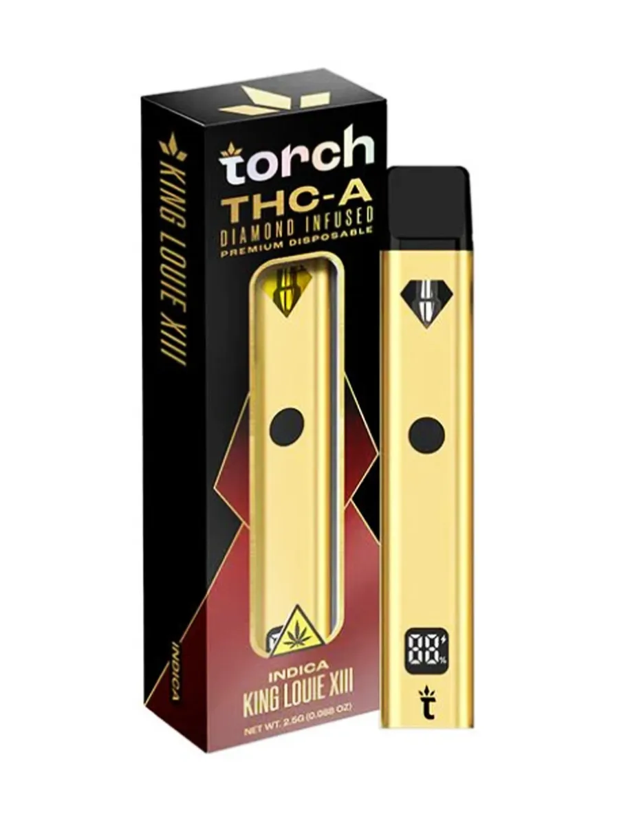 King Louise XIII Torch THCA Diamond Infused Premium Disposable 2.5G