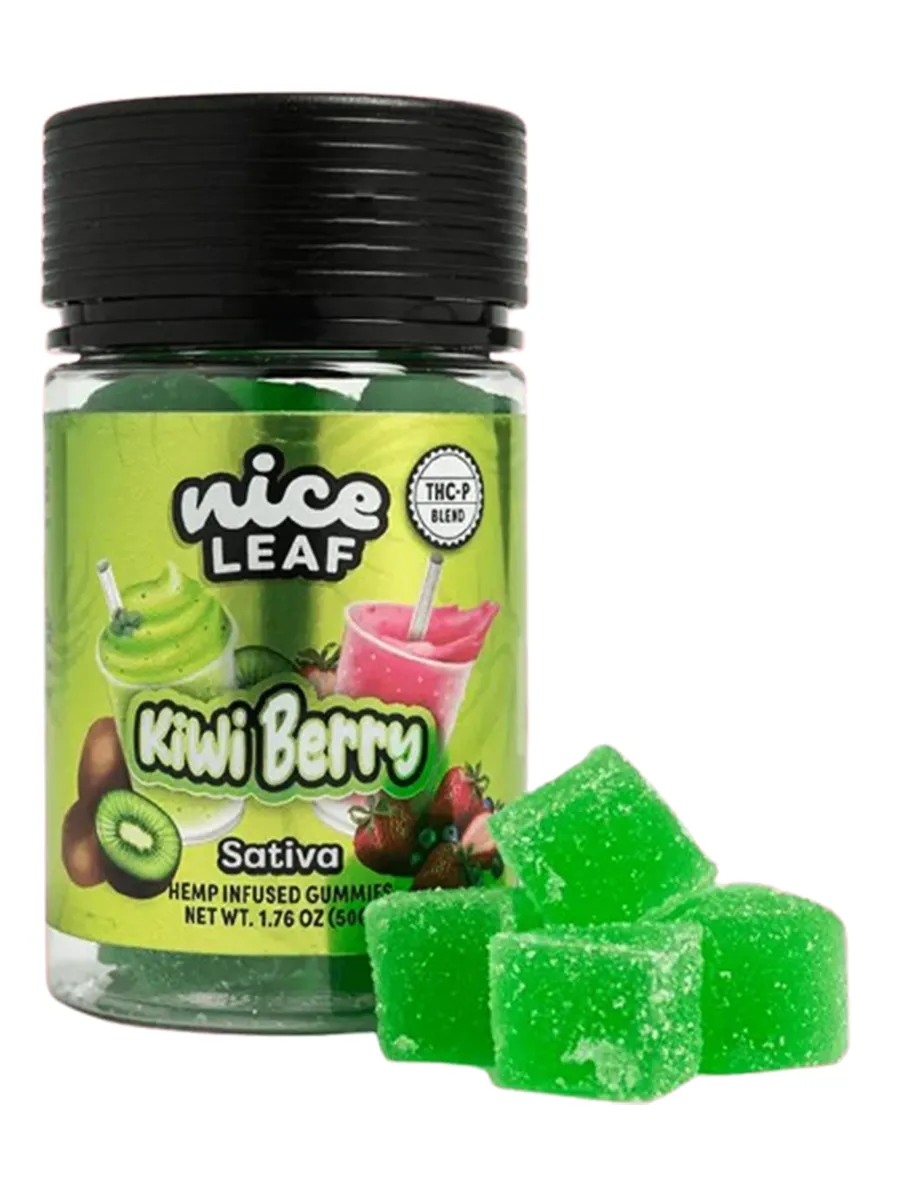Kiwi Berry Nice Leaf THC-P Blend Gummies 3500MG