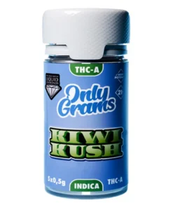 Kiwi Kush Only Grams THCA Multipack Pre-Roll 5×0.5G