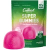 Kiwi Strawberry Cutleaf Super Gummies with Cold-Pressed Live Rosin Gummies