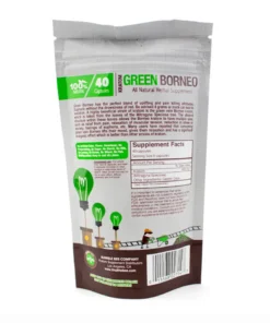 Alternative view of Bumble Bee Green Borneo Kratom Capsules 40pcs