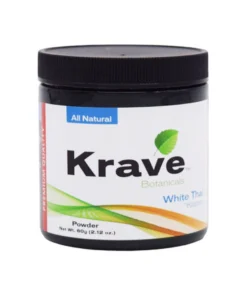 Krave Botanicals White Thai Kratom Powder 60g