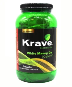 Krave White Maeng Da Kratom Powder 1000g