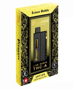 Lemon Bubble Pressure THC-A Live Resin Vape 6G
