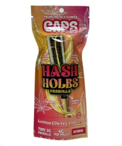 Lemon Cherry Glacier Caps Hash Holes Pre-Rolls 2ct