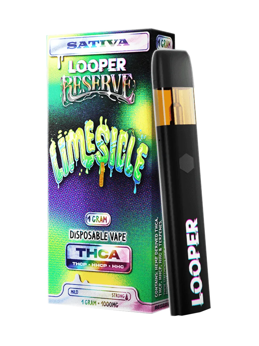Limesicle Looper Reserve THC-A Disposable 1G