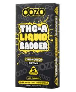 Limoncello DOZO THCA Liquid Badder Disposable 5G