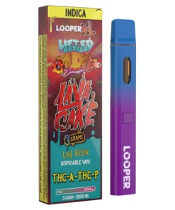 Lava Cake Looper XL Lifted Series THC-A+THC-P Vape 3G
