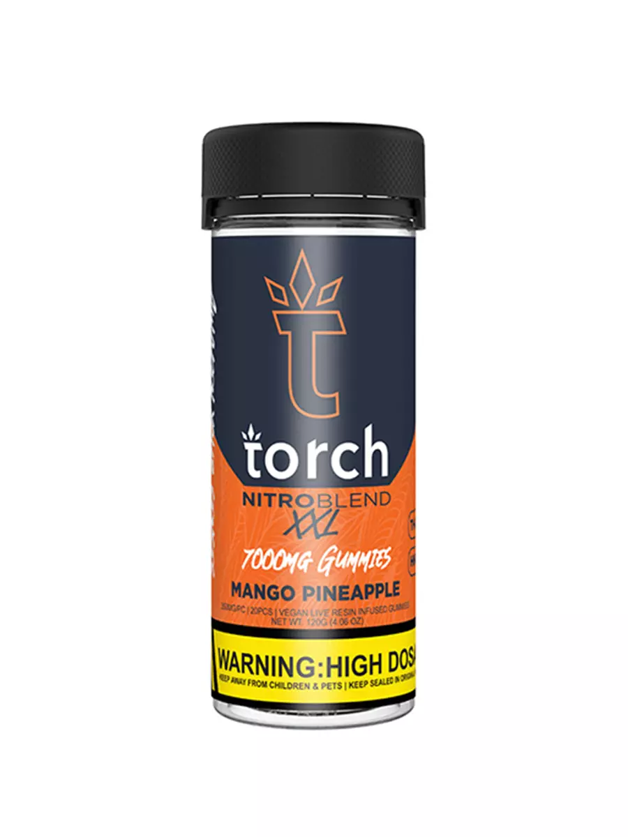 Mango Pineapple Torch Nitro Blend XXL Gummies 7000mg