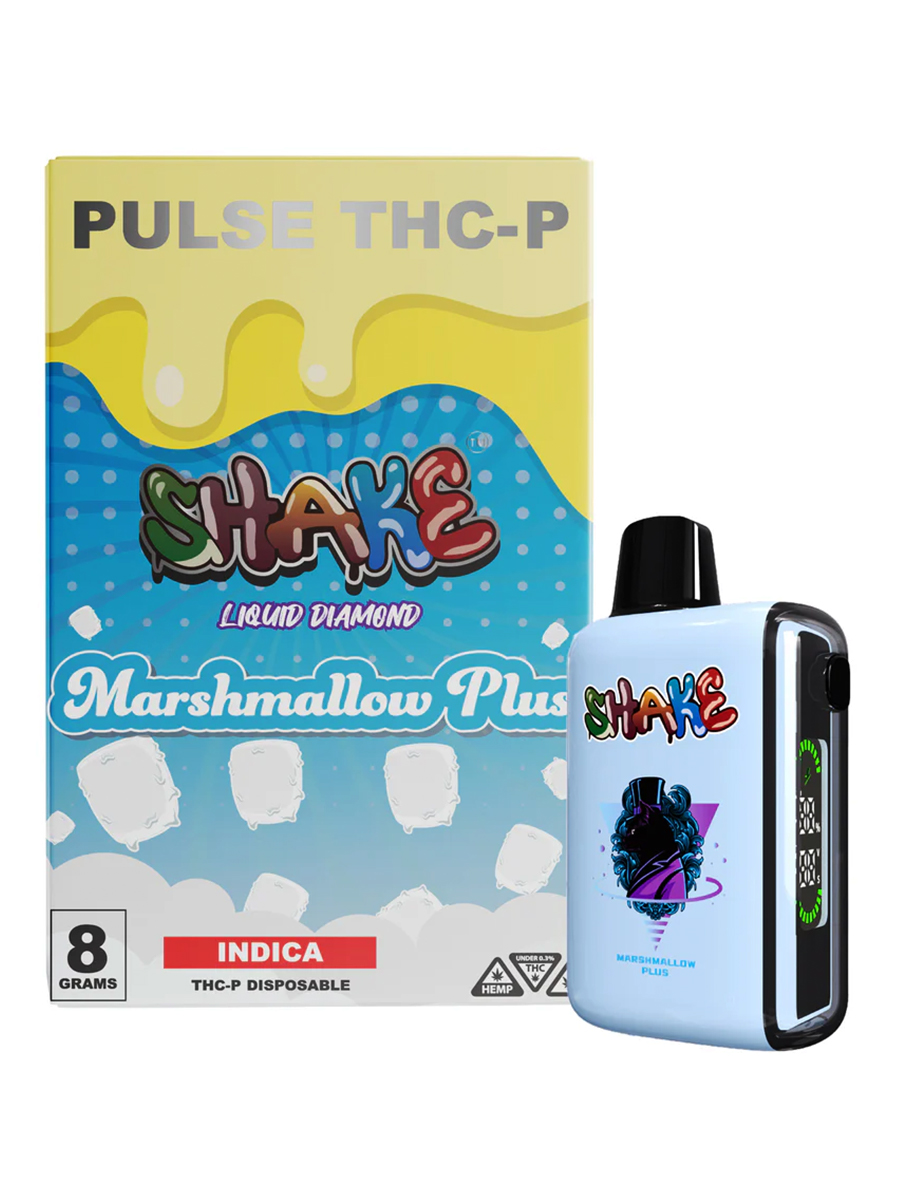 Marshmallow Plus Shake Pulse THC-P Liquid Diamonds Disposable 8G