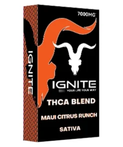 Maui Citrus Runch Ignite THC-A Blend Disposable 7000mg