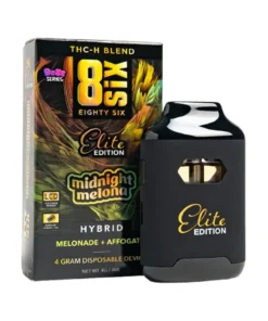 Midnight Melona 8SIX Elite Edition THC-H Disposable 4G