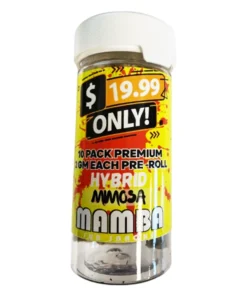 Mimosa Mamba $19.99 Only! Pre-Roll 10 Pack Premium x 2G