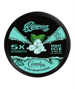 Mint Ice Cannadips 5X THCP Infused Pouches 15ct 112.5MG