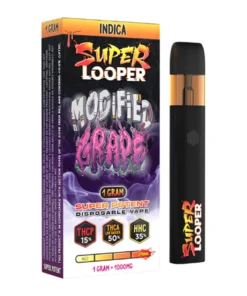 Modified Grape Super Looper Super Potent THCP+THCA+HHC Vape 1G
