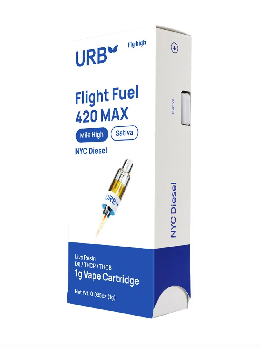 NYC Diesel URB 2.0 Mile High Flight Fuel 420 Max Cartridge 1G