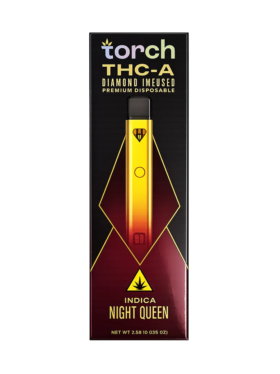 Night Queen Torch THCA Diamond Infused Premium Disposable 2.5G
