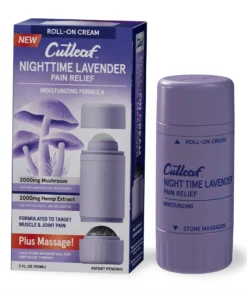Nighttime Lavender Moisturizing Cutleaf Hemp Roll On 2000mg