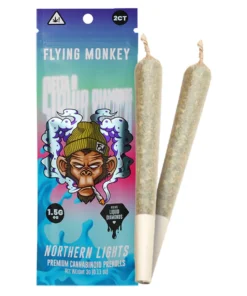Nortern Light Flying Monkey Delta 8 Liquid Diamonds Pre Rolls 3G