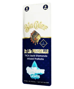 Northern Lights Big Chief THCA Liquid Diamond Pre-Roll 2ct 1.5G