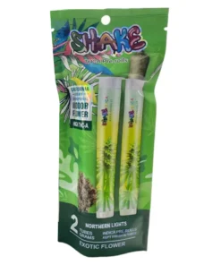 Northern Lights Shake Exotic THCA Pre-Rolls 2G
