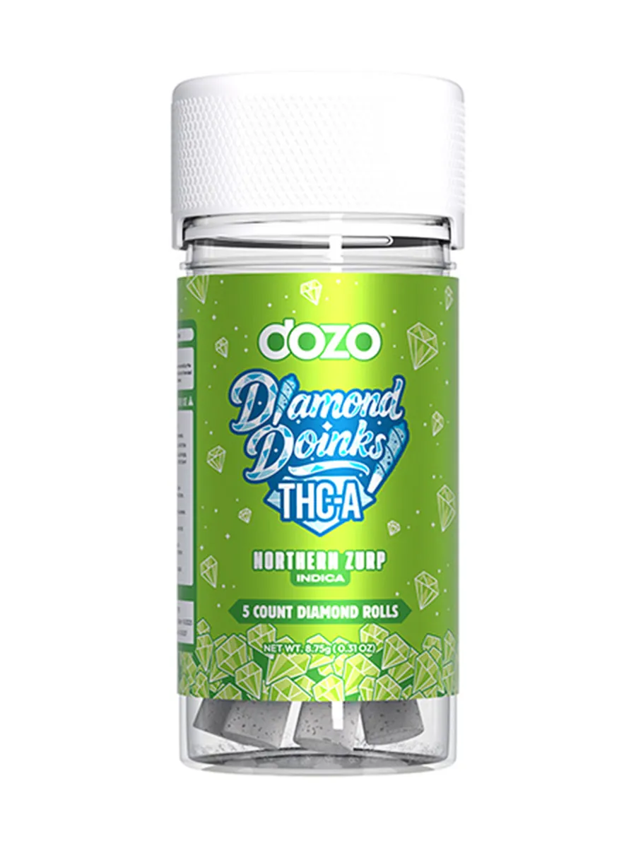 Northern Zurp DOZO THCA Diamond Doinks Diamond Pre-Rolls 5ct