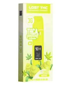 OG Kush Lost THC THCA Melted Diamonds Disposable 3G